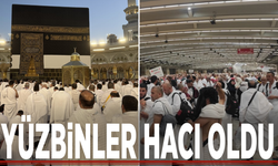 Yüzbinler hacı oldu