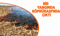 Köprübaşı'nda yangın