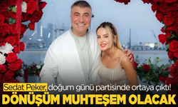 Sedat Peker, doğum günü partisinde ortaya çıktı!