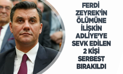 Ferdi Zeyrek'in ölümüne ilişkin gözaltına alınan 2 şüpheli çıkarıldıkları mahkemece setbest bırakıldı