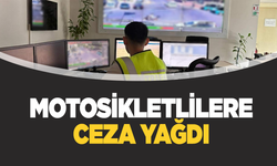 Manisa'da Motosikletlere ceza yağdı