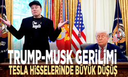 Trump-Musk gerilimi: Tesla hisselerinde büyük düşüş