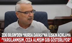 Zeki Bilgin’den “Hurda Davası”na ilişkin açıklama: "Yargılanmışım, ceza almışım gibi gösteriliyor"