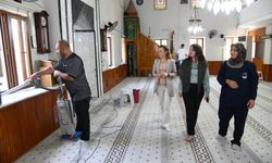 Yunusemre'de ibadethaneler Kurban Bayramı için hazırlanıyor