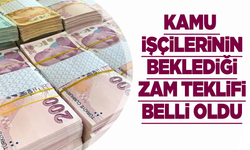 600 bin kamu işçisi için ilk zam teklifi açıklandı