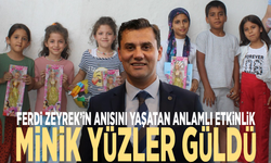 Ferdi Zeyrek’in anısını yaşatan anlamlı etkinlik: Minik yüzler güldü