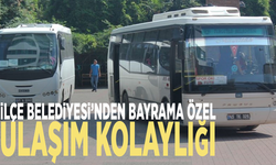 İlçe Belediyesi’nden bayrama özel ulaşım kolaylığı
