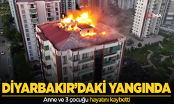 Diyarbakır’daki yangında anne ve 3 çocuğu hayatını kaybetti