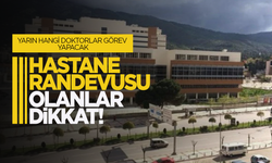 Manisa'da 18 Haziran 2025 Çarşamba Günü Poliklinik Listesi Yayınlandı