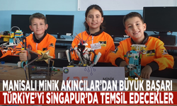 Manisalı Minik Akıncılar’dan büyük başarı: Türkiye’yi Singapur’da temsil edecekler
