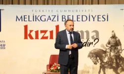 Kayseri Melikgazi'de 'Kızıl Elma' konferansı