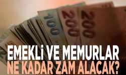 Emekli ve memurlar ne kadar zam alacak?