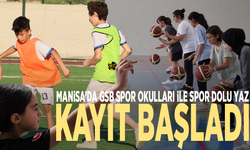 Manisa’da GSB Spor Okulları ile spor dolu yaz: Kayıt başladı