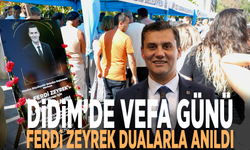 Didim’de vefa günü: Ferdi Zeyrek dualarla anıldı