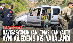 Navigasyonun yanıltması can yaktı: Aynı aileden 5 kişi yaralandı