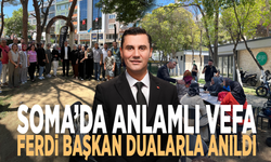 Soma’da anlamlı vefa: Ferdi Başkan dualarla anıldı