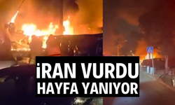 İran vurdu Hayfa yanıyor
