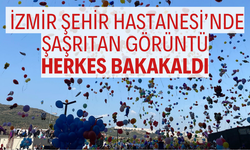 Binlerce balon 6 yaşındaki Erhan ve arkadaşları için uçuruldu