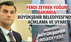 BÜYÜKŞEHİR BELEDİYESİ’NDEN AÇIKLAMA VE UYARI