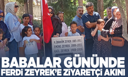 Babalar Günü’nde Ferdi Zeyrek’in mezarı ziyaretçi akınına uğradı