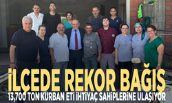 İlçede rekor bağış: 13,700 ton kurban eti ihtiyaç sahiplerine ulaşıyor