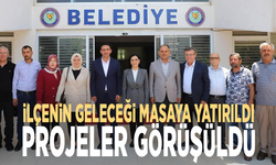 İlçenin geleceği masaya yatırıldı: Projeler görüşüldü