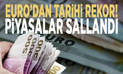 Euro’dan tarihi rekor! Piyasalar sallandı