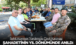 Şehit Komiser Yardımcısı Cavit Kaçmaz, Şehadetinin Yıl Dönümünde Dualarla Anıldı