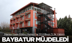 Manisa Güreş Eğitim Merkezi’ne 13,5 Milyon TL’lik Yatırım