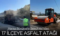 Manisa Büyükşehir Belediyesi’nden 17 İlçede Asfalt Atağı