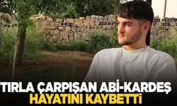 Tırla çarpışan motosiklet ağabey ile kardeşine mezar oldu
