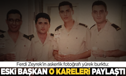 Ferdi Zeyrek'in askerlik fotoğrafı yürek burktu: Eski başkan paylaştı!