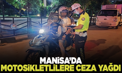 Manisa’da motosikletlilere ceza yağdı