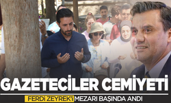 Manisa Gazeteciler Cemiyeti, Ferdi Zeyrek’i Mezarı Başında Andı