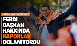 CHP’li Günaydın'ın iddiası: ‘Ferdi Başkan hakkında raporlar dolanıyordu’