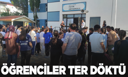 Manisa'da öğrenciler LGS sınavında ter döktü