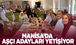Manisa'da aşçı adayları yetişiyor