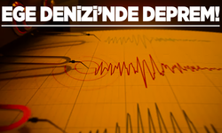 Ege Denizi'nde deprem!