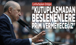 Cumhurbaşkanı Erdoğan: "Kutuplaşmadan beslenenlere prim vermeyeceğiz"
