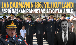 Jandarma’nın 186. yılı kutlandı: Ferdi Başkan rahmet ve saygıyla anıldı