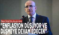 Bakan Şimşek’ten yine aynı mesaj: "Enflasyon düşüyor ve düşmeye devam edecek"