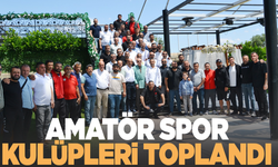 Amatör spor kulüpleri toplandı