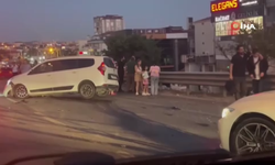 Pendik’te 6 araçlı zincirleme kaza: Biri çocuk 5 yaralı