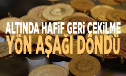 Altında hafif geri çekilme... Yön aşağı döndü