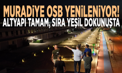 Muradiye OSB yenileniyor! Altyapı tamam, sıra yeşil dokunuşta