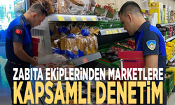 Zabıta ekiplerinden marketlere kapsamlı denetim