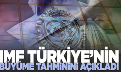 IMF Türkiye'nin büyüme tahminini açıkladı!