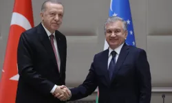 Cumhurbaşkanı Erdoğan Özbekistanlı mevkidaşıyla görüştü