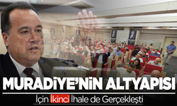 Muradiye’nin Altyapısı İçin İkinci İhale de Gerçekleşti