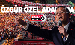 Özgür Özel Adana'da konuşuyor